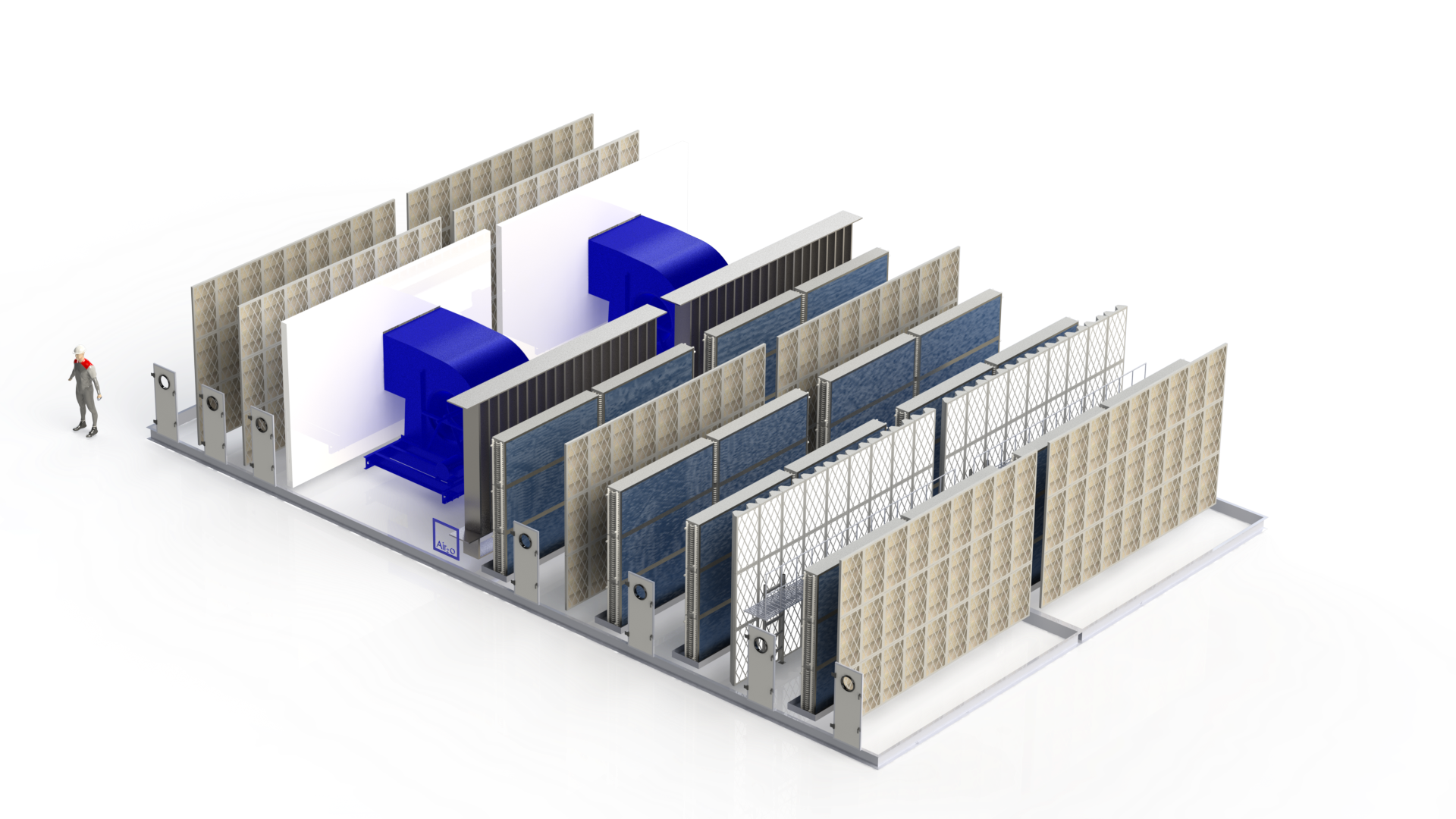 Air2O back-to-back unit render